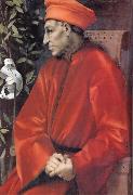 Jacopo Pontormo Cosimo de Medici the Elder oil